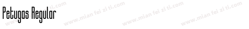 Petugas Regular字体转换